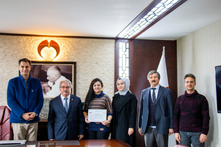 KGTÜ SARGEM Tarafından Verilen Hijyen Eğitimi Kapsamında Üniversitemizde Sertifika Töreni Düzenlendi  