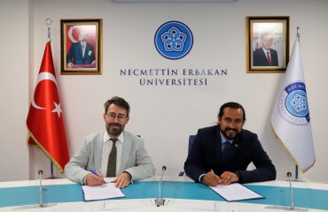 Üniversitemiz ile Necmettin Erbakan Üniversitesi KONÜDAM Deneysel Tıp Uygulama ve Araştırma Merkezi arasında iş birliği protokolü imzalandı