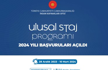 #UlusalStajProgramı 2024 Yılı Başvuruları Açıldı!