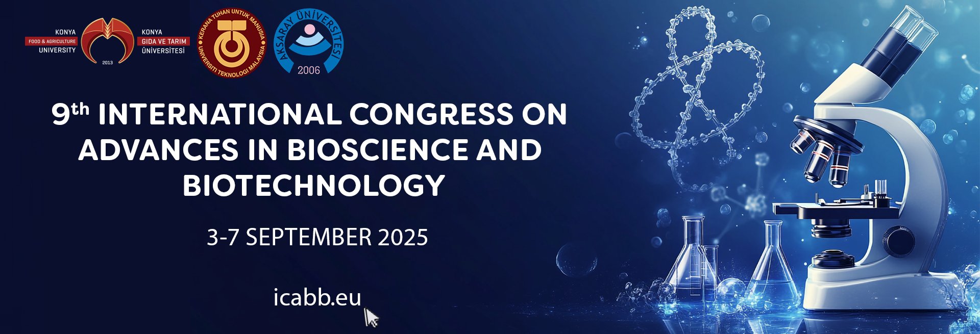 9th International Congress on Advances in Bioscience and Biotechnology | ICABB 2025